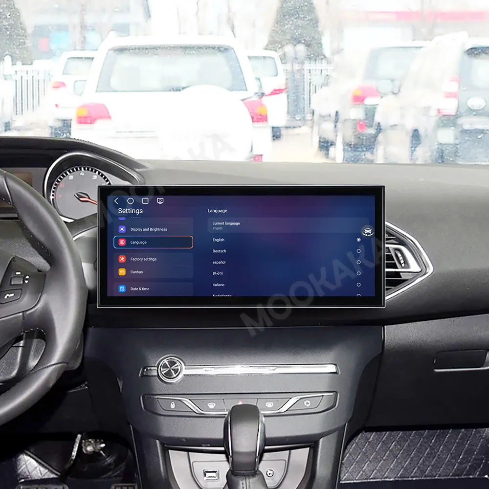15.8 Inch Android 15 Radio For Peugeot 308S 2015~2018 GPS Qualcomm Multimedia Player Navigation Car Stereo Receiver Head Unit