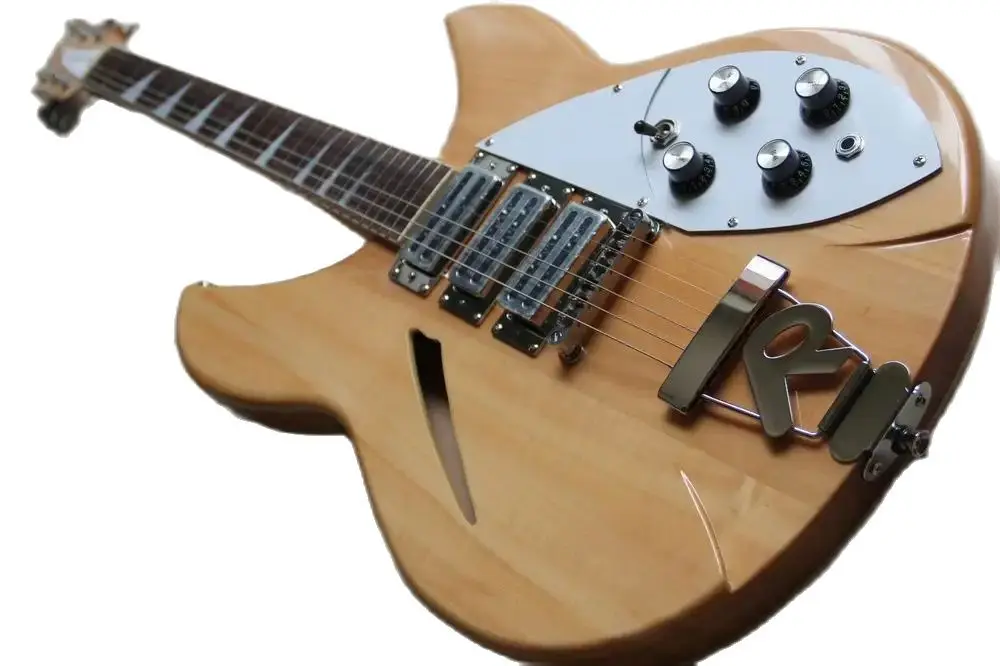 New Rickenbacker 325 Model Electric Guitar One Piece Neck 3 Pickups 330 In Natural 120818