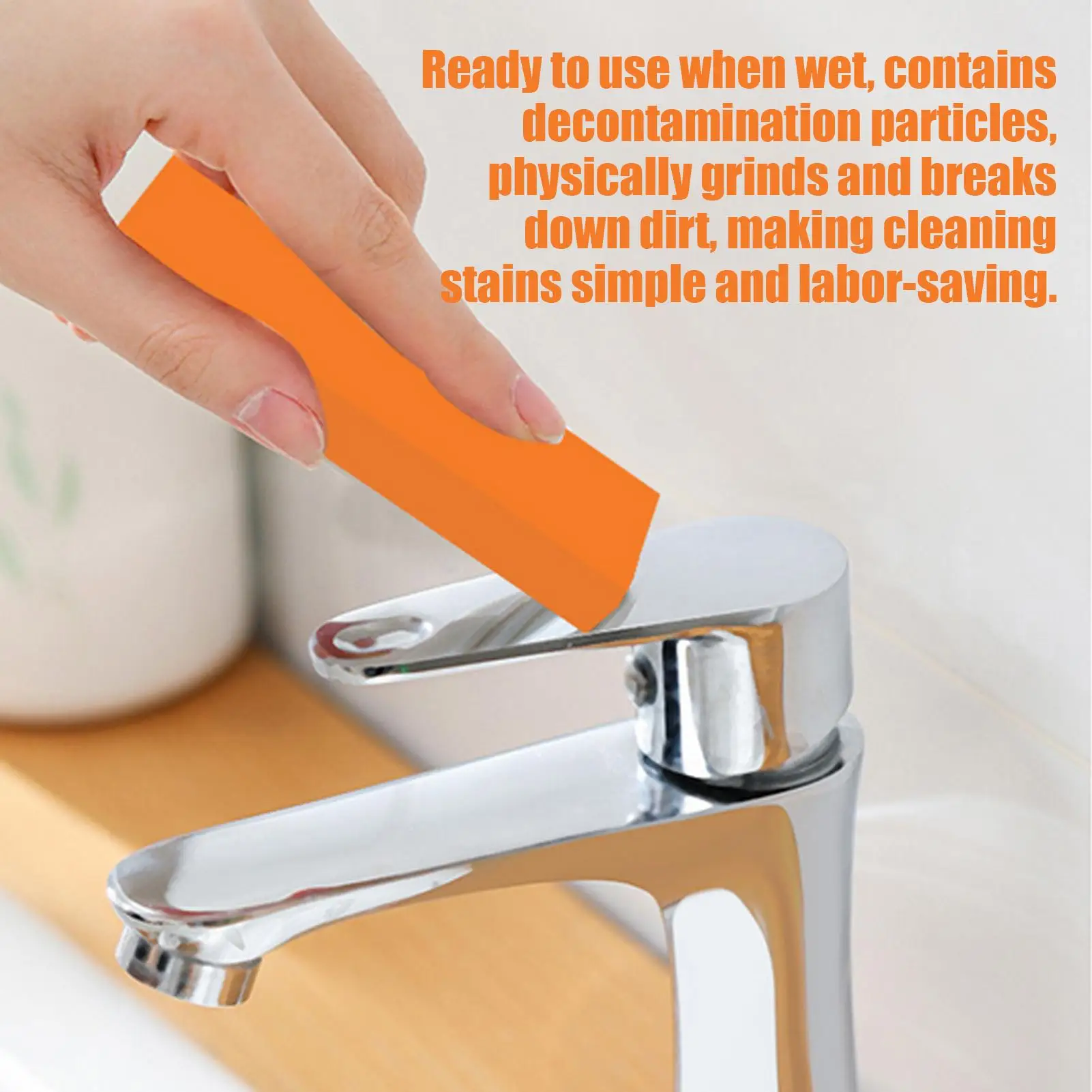 Stainless Steel Rust Stain Removal Eraser Household Kitchen Magic Rubber Rust Remover For Dirt And Stains Remover