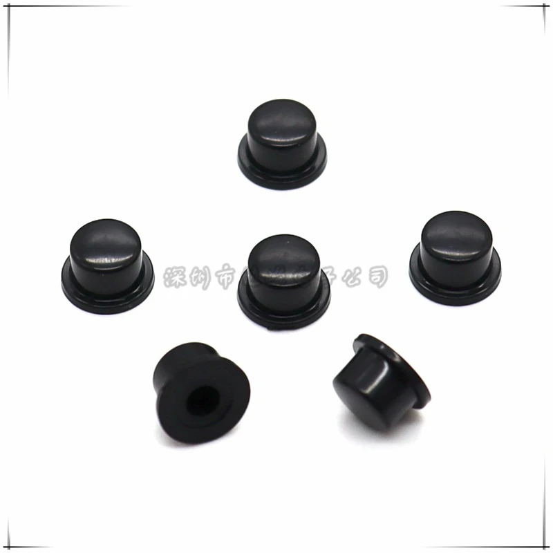 20PCS 7.5×5.5MM Plastic Tact Switch Straw Hat Shape Knob Power Switch Button Cap Circular Holes 3.2MM