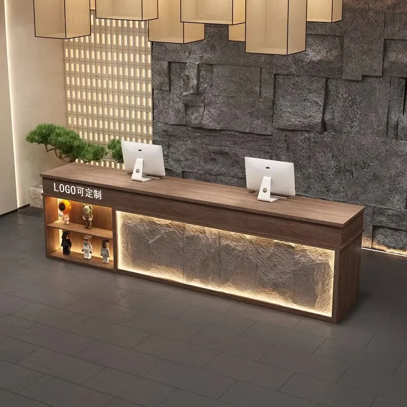 Salon Cash Reception Desk Salon Shop Bar Mobile Banco Office Desks Church Modern Commercial Bar Rezeption Office Furniture