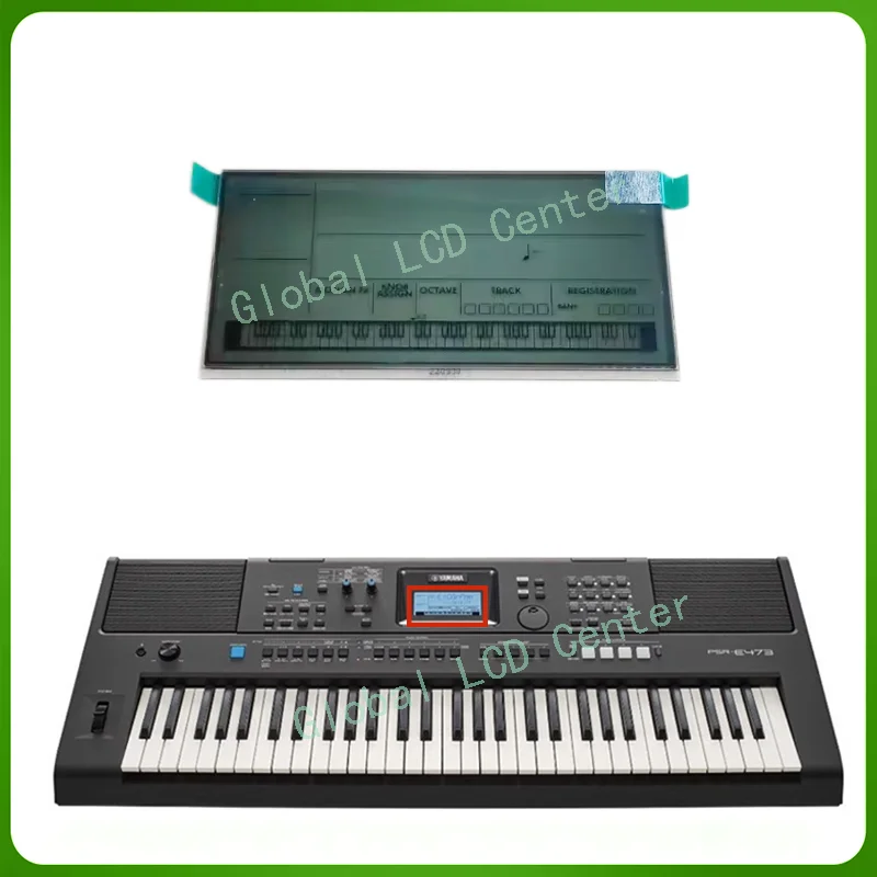 Panel de pantalla LCD de Piano Digital Original para teclado electrónico PSR-E473 PSR-EW425