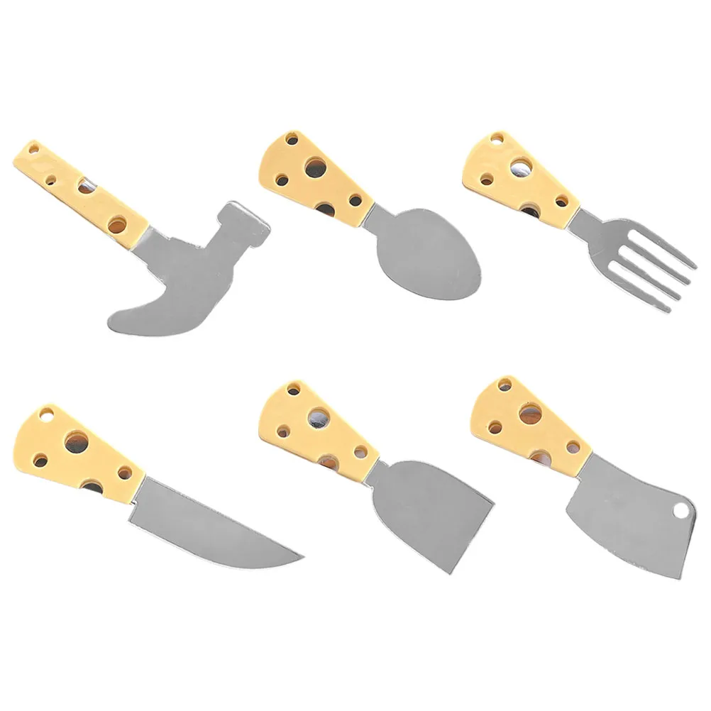

6 Pcs Decorative Hair Clips Hair Clips Cute Kitchen Spoon Shape Decorative Accessories Women Teens Fashion Jewelry