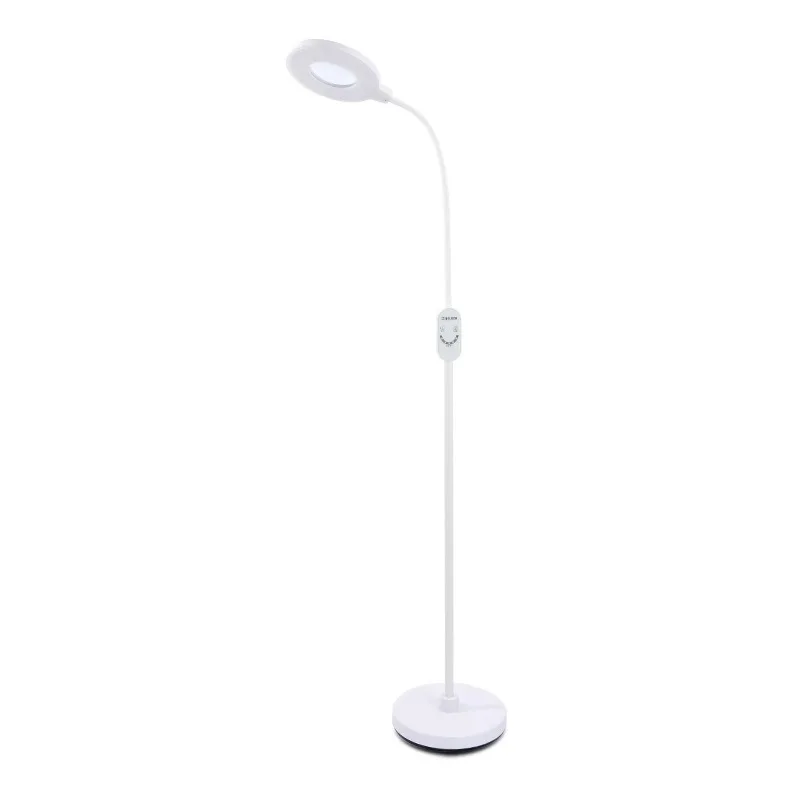 

eye care LED embroidery light magnifying glass nail beauty eyelash semi permanent cold light shadowless floor lamp