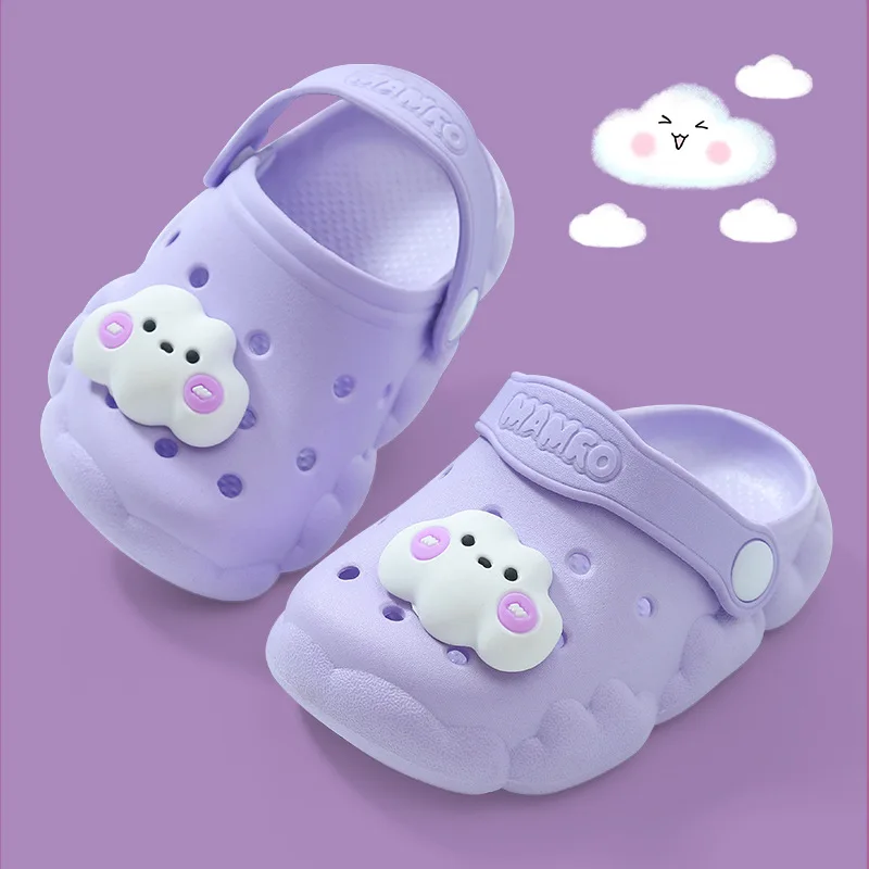 Baby Slippers Summer Baby Cute Soft Sole Non-slip Sandals for Girls  Cartoon Cute Sandal Infant for Boy Children Garden Sandals