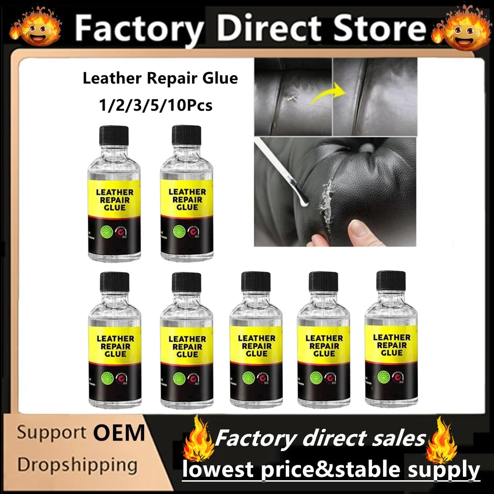 

Invisible Car Leather Repair Glue Auto Seat Maintenance Leather Care Liquid Rubber Leather Gel Sofa Car Leather Adhesive Glue