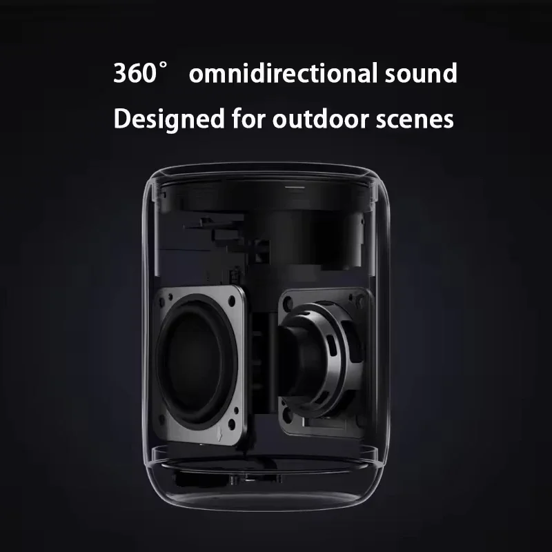 Imagem -06 - Xiaomi-mini Alto-falante Bluetooth Portátil Estéreo Surround sem Fio Som ao ar Livre Ip67 à Prova Dágua Mijiaapp Controle Inteligente