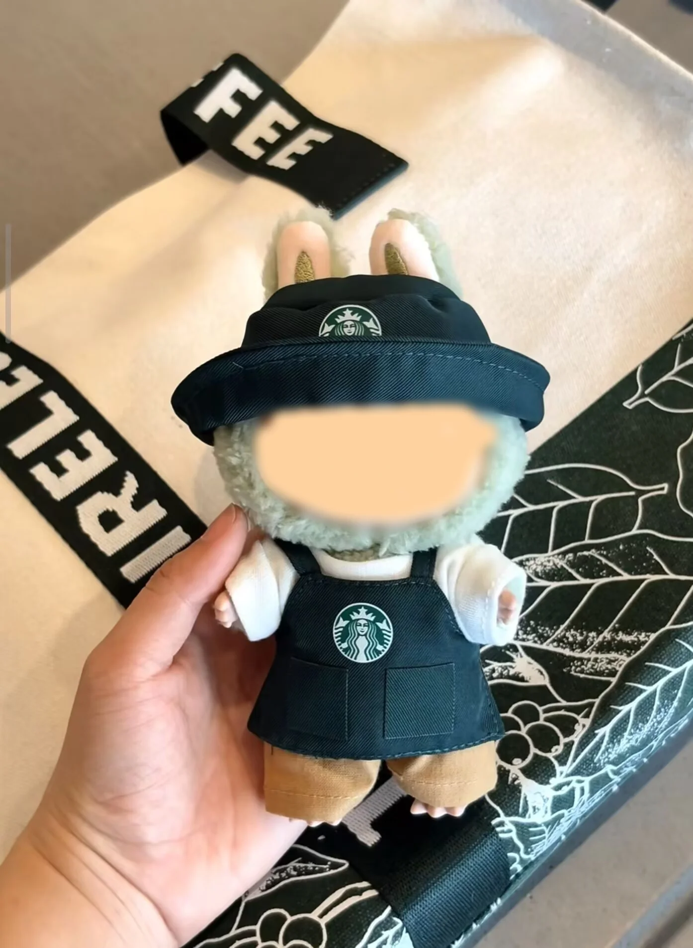 

17cm Clothes Set(NO Doll), Hat & Overalls Set for 17cm Accessories Suit, Cute Clothes for Dress up Unique Style