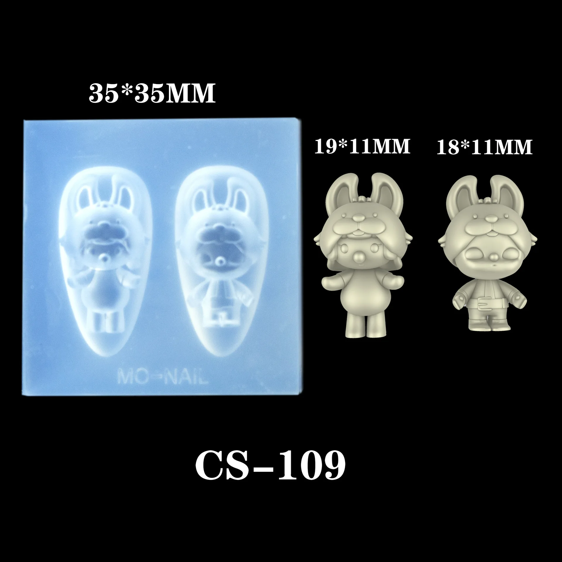 

Mask Snake Rose Flower Fairy Series Silicone Mold Nail Art Charms Decoration Tiny Beads Silicone Mold DIY UV Epoxy Resin Moulds