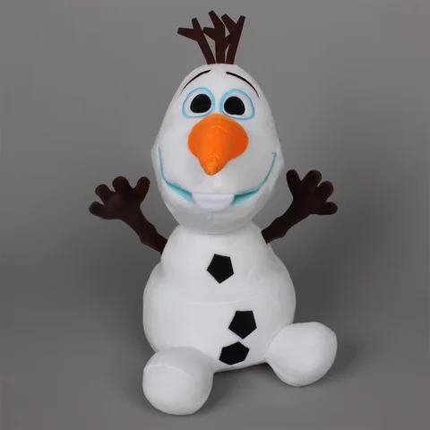 30cm 50cm Aoger Olaf Plush Kawaii Snowman Toys Action Figure Model Soft Stuffed Anime'S Doll Toys Fans Christmas Gift