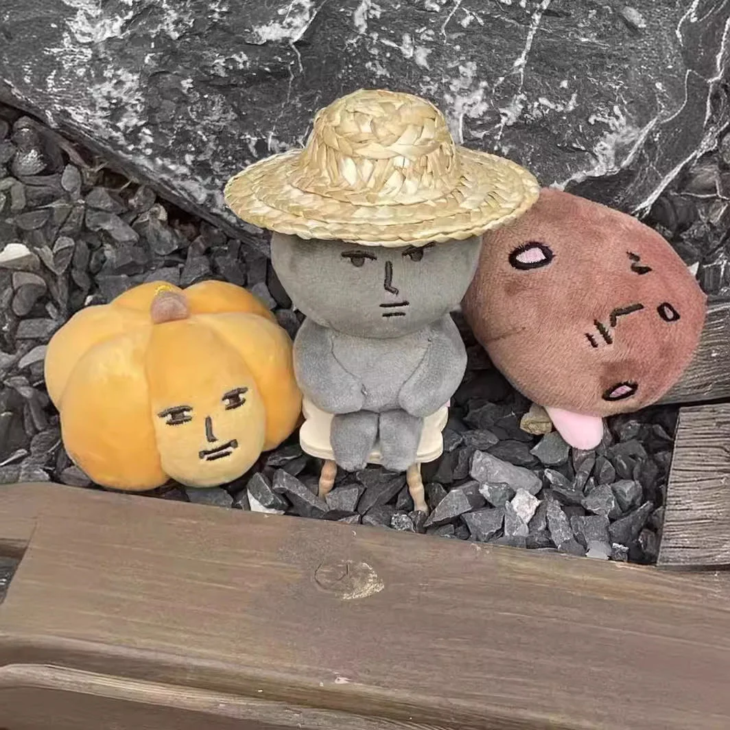 Mainan Mewah Kelinci Merah Muda Baru Boneka Binatang Lucu Batu Gambar Boneka Liontin Lucu Gantungan Kunci Ransel Liontin untuk Hadiah Ulang Tahun Anak-anak
