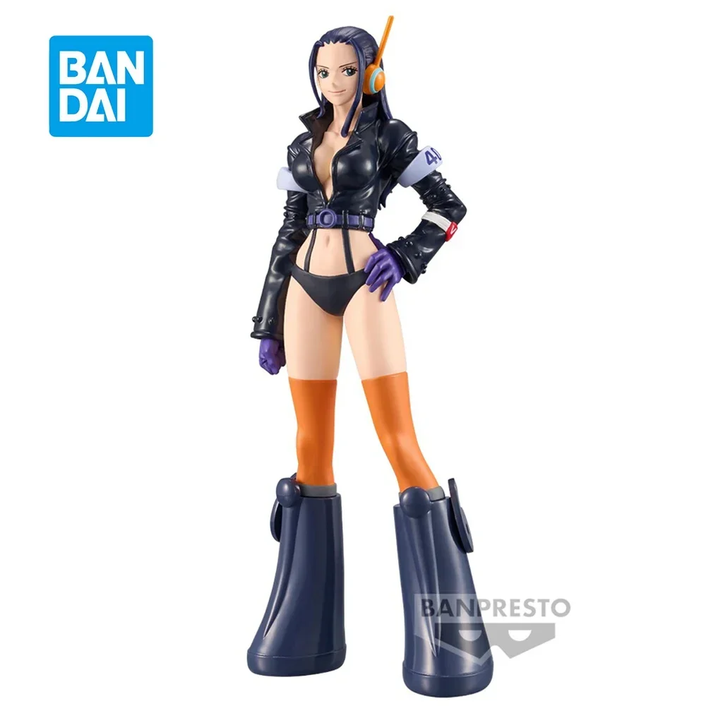 Original Bandai One Piece DXF Nico Robin The Grandline Series Egghead Anime colección de acción adornos figura juguetes cumpleaños