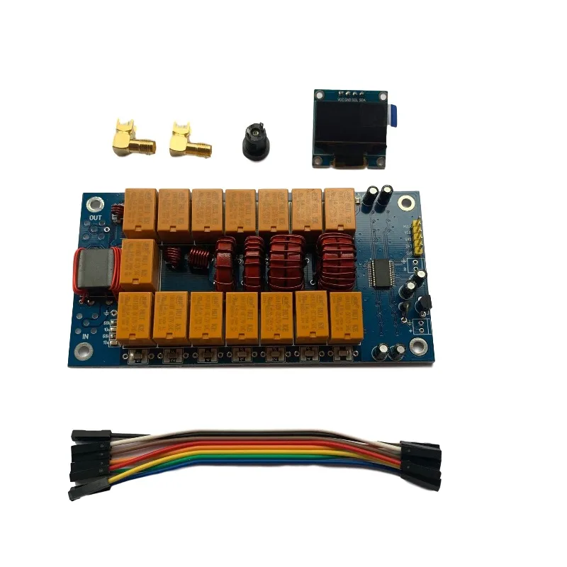 

Автоматический антенный тюнер MINI 0,96 дюйма OLED ATU100, 100 Вт, автоматическая настройка, готовый продукт