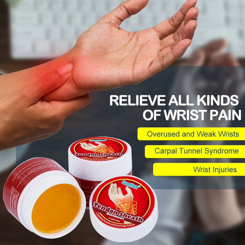 1/2/3Pc Tendon Sheath Ointment Sumifun Joint Treatment Finger Wrist Analgesic Cream Muscle Strain Pain Relief Balm beauty health