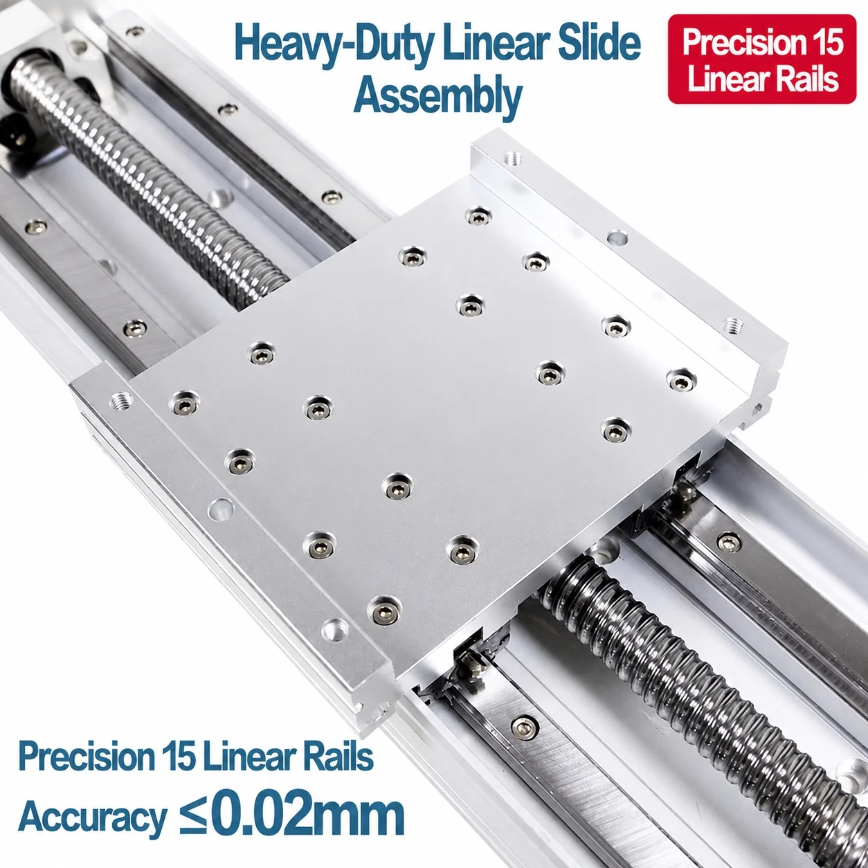 HG120 Precision Ball Screw Linear Stage Module Dust-Proof Heavy-Duty Worktable