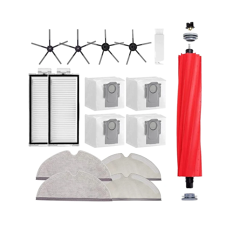 Для Xiaomi Roborock Q7 Max Q7 Max+ Q7 Plus T8 Робот-пылесос Запасные части Основная боковая щетка Фильтр Швабра Мешок для пыли