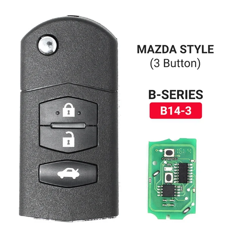 KEYDIY B14-3 Remote Control Car Key Universal 3 Button for Style for KD900/-X2 MINI/ URG200 Programmer