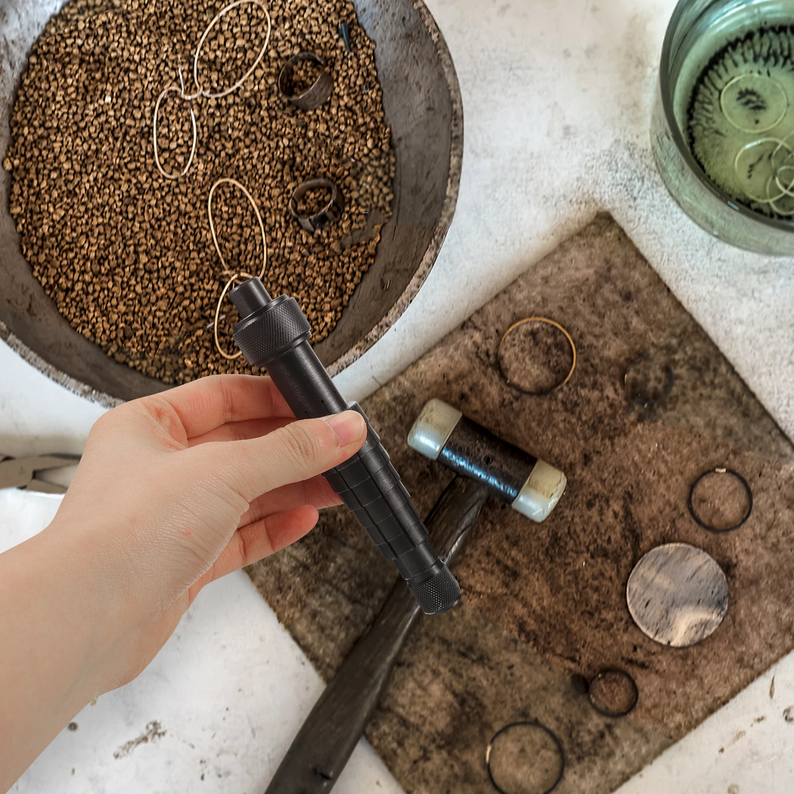 

Регулятор размера, регулируемый расширитель для увеличения размера ювелирных изделий, практичный размер кольца, портативный увеличитель размера ремешка