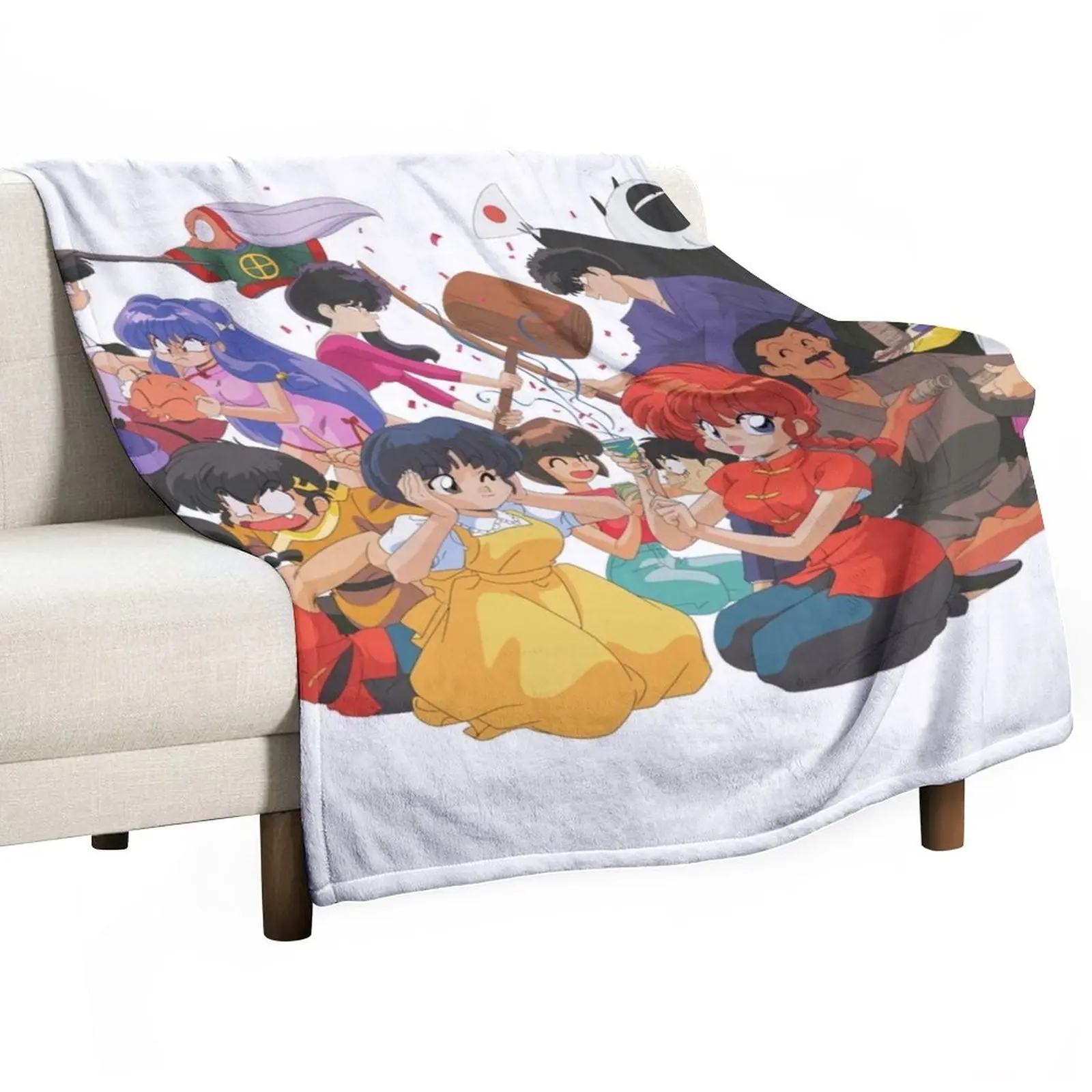 

Ranma Throw Blanket wednesday Blankets For Sofas