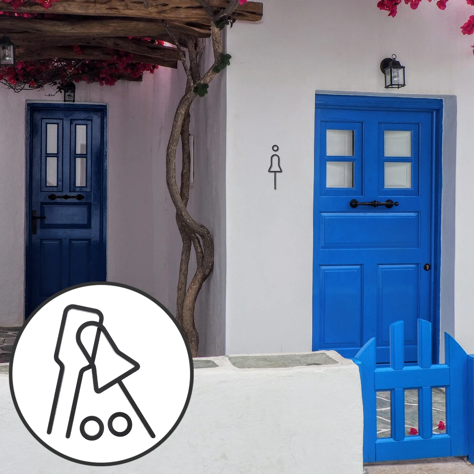 1 مجموعة من علامات الحمام الاكريليك علامة المرحاض الحديثة للأعمال المنزلية رجل إمرأة الحمام رمز مرحاض تحديد علامات #6