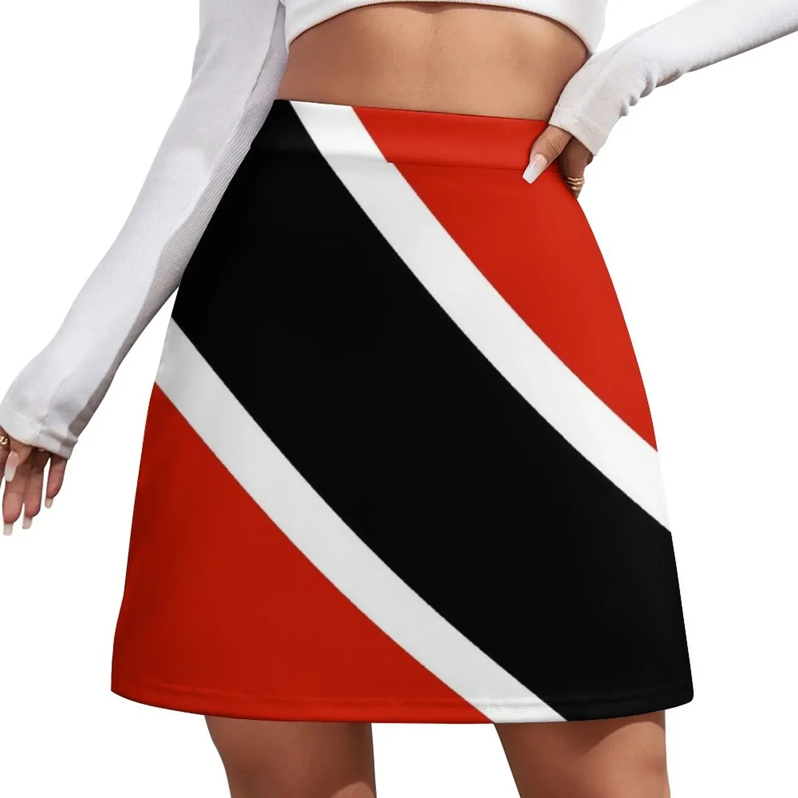 

flag of Trinidad and Tobago Mini Skirt Women clothing kawaii clothes summer dress women 2024 skirts for womans