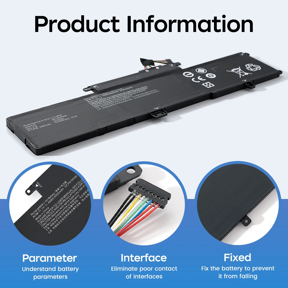 L17C3P53 L17L3P53 Battery Replacement for Lenovo ThinkPad YOGA L380 Series ThinkPad S2 YOGA 2018 01AV481 01AV482 TP00091A L17M3P