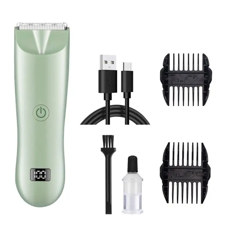 ABZA-Groin Trimmer Electric Shaver Hair Trimmer Epilator For Man Beard Shaver Chest Hair Epilator Armpit Hair Shaver G