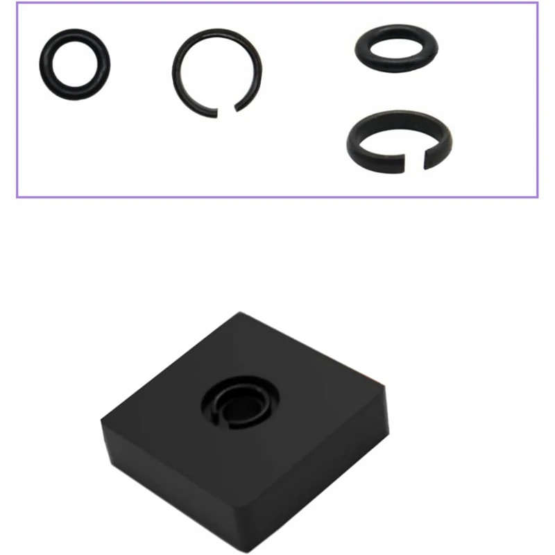 전기 공압 타입 임팩트 렌치용, 충격 유지 링 클립, 마찰 링, O-링 포함, 1 인치, 2 인치, 3 인치, 8 인치, 6 세트