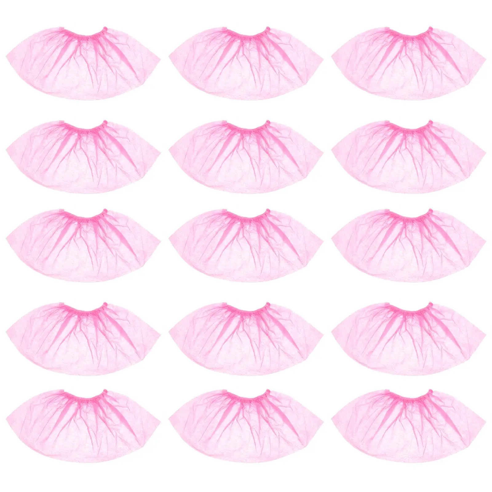 

100 Pcs Shoe Covers Nonwovens Breathable Disposable Waterproof Protection Nonwovens Shoe Covers Cases Shoes Home Office