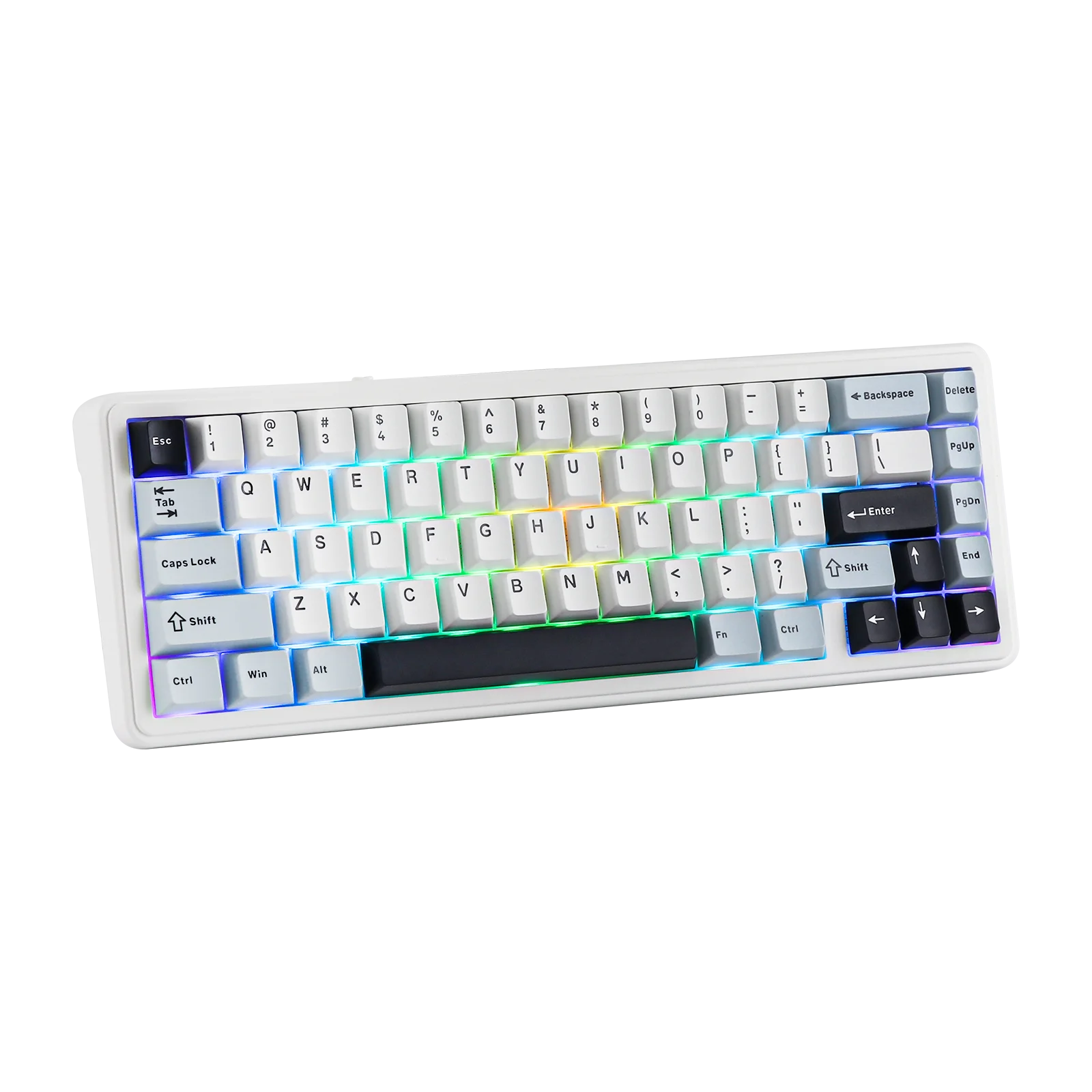 EPOMAKER x AULA F65 65% Layout Hot-Swap Gasket-mounted Wired Type-C/Bluetooth/2.4G Wireless Mechanical Keyboard for Mac/Win