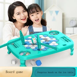 Save the penguin ice-breaking toys puzzle ice block intelligence building blocks children brain table parent-child small game in