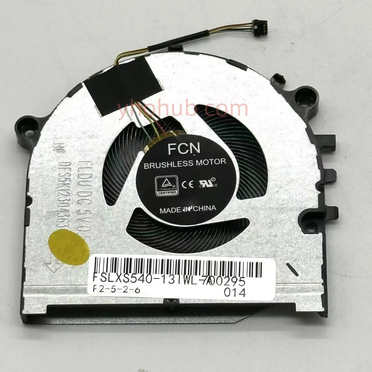 FCN DFS5K123043630 FLDU BL0110401350 DC 5V 0.50A 4-Wire Cooling Fan