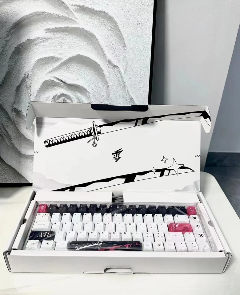 YukiAim Polar 65 Keycaps キーキャップ 値下げ↓]Yuki Aim Polar 65 Keyboard Katana Edition 純正キー