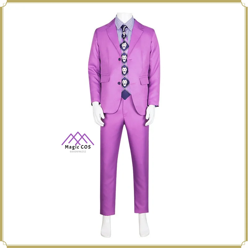 

Anime Classic Villain Style Kira Yoshikage Cosplay Costume Men Full Set Suit High Quality Role Playing Halloween Party Suit