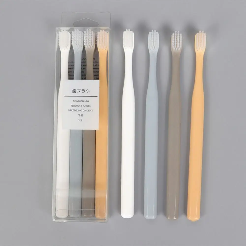 

8Pcs Inter-Dental Soft-bristled Toothbrush Gingival Sensitivity Family Pack Simple Toothbrush Deep Cleaning Japanese Style