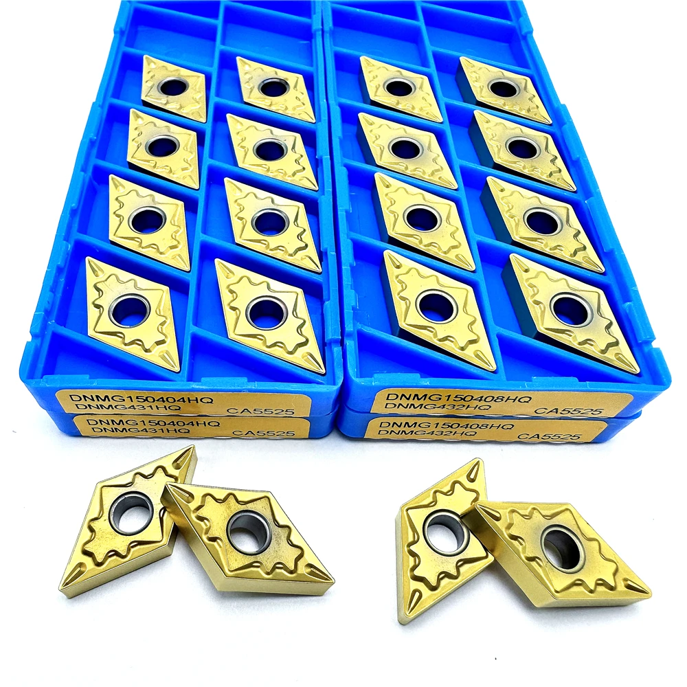 

DNMG150404 DNMG150408HQ CA5525 Carbide Insert CNC lathe Cutting tools High quality steel turning Tools