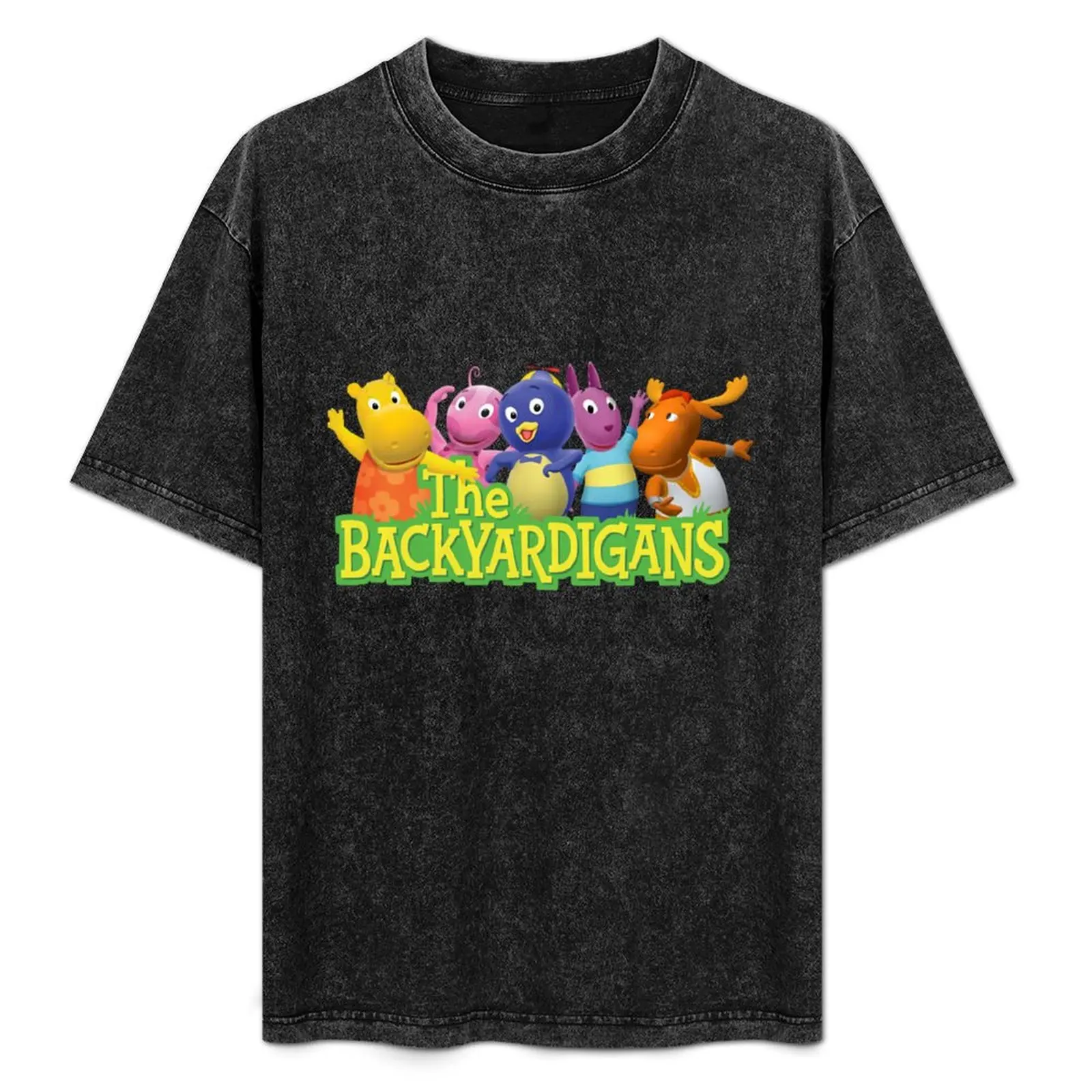 

Attraction Amazing Adventures Interesting Backyardigans Funny Graphic Gift T-Shirt Plus Size Basic Short Sleeve Top