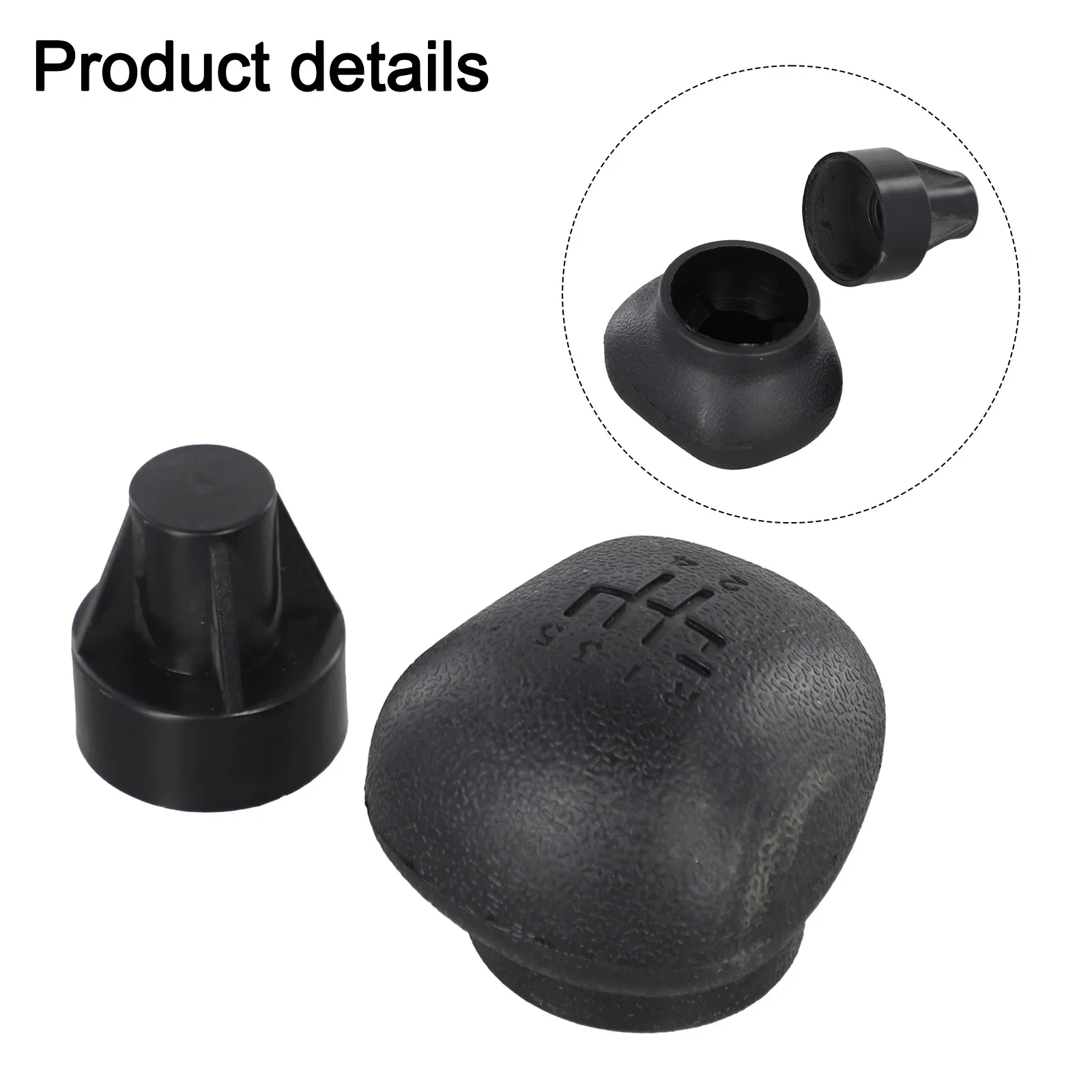 

Car Interior Upgrade 5 Speed Shift Knob Car Shift Knob BKACL Comfortable Feel Easy Installation Premium Material