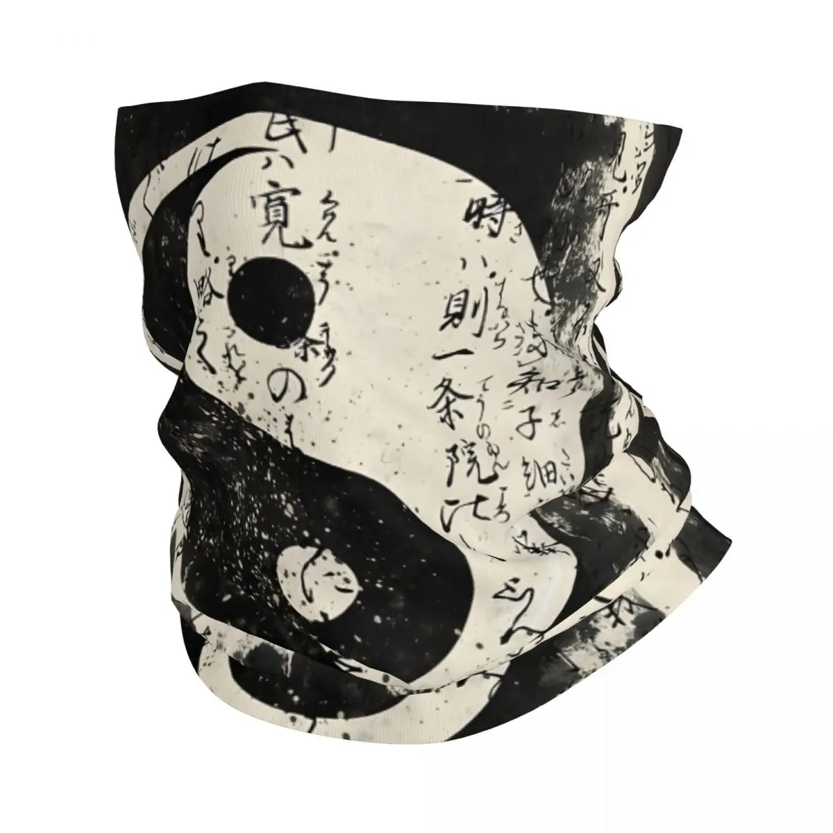 Yin And Yang Symbol Thin Bandana Neck Gaiter Wrap Scarf Headband Neck Cover