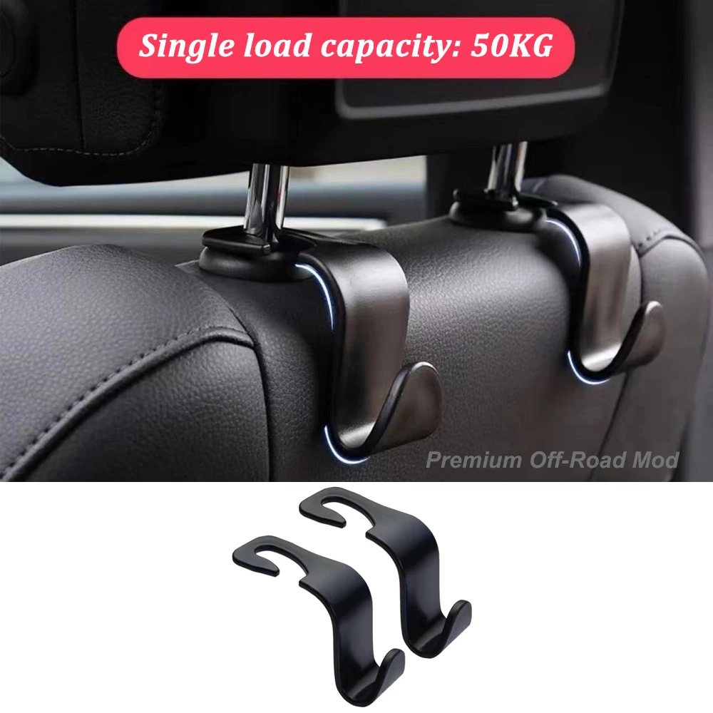 For Tank 300/400 Car Rear Seat Hanging Hook Multifunctional Creative Mini Hanger Auto Interior Hanging Storage Car Accessories