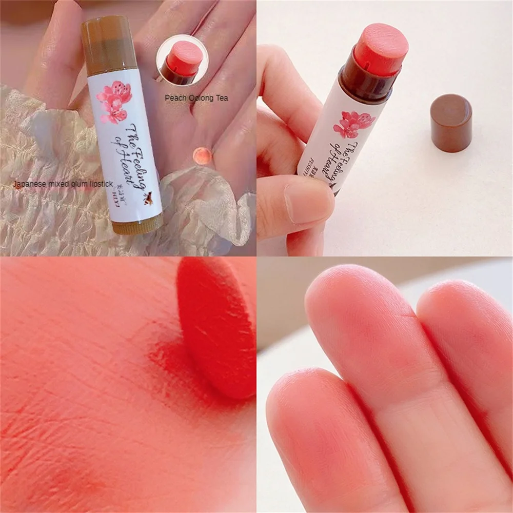 Bálsamo labial de colores para mujer y niña, tinte labial hidratante de larga duración, resistente al agua, cambia de Color, Cosméticos de maquillaje