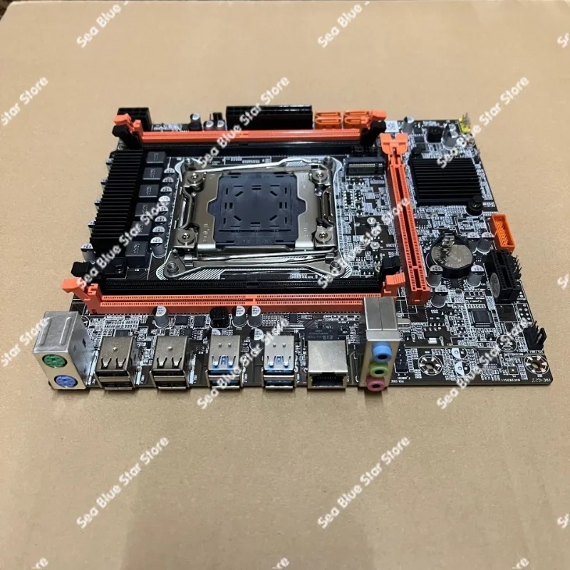 New X99D4M Desktop Computer Main Board DDR4 Memory 2011-3 E5-2696V3 Game Main Board