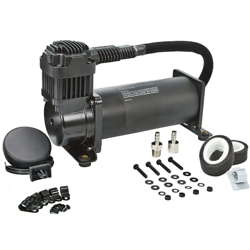 

Pneumatic DC12v 200Psi 485C 480C 444C Portable Chrome Air Compressor for Air Suspension System