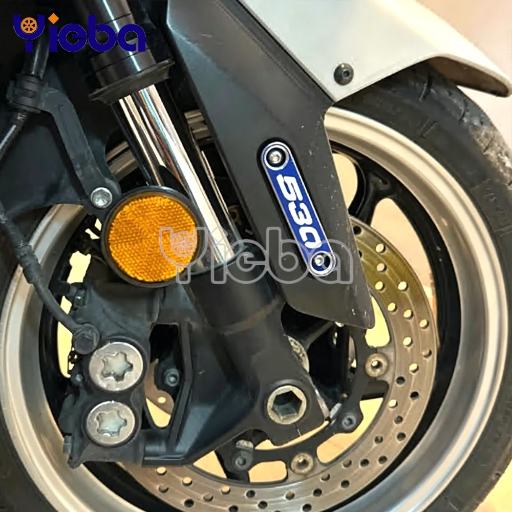 FOR Yamaha TMAX 530 T-MAX Tmax530 tmax 2015 2016 2017 2018 2019 Motorcycle Front Axle Coper Plate Decorative Cover Accessories