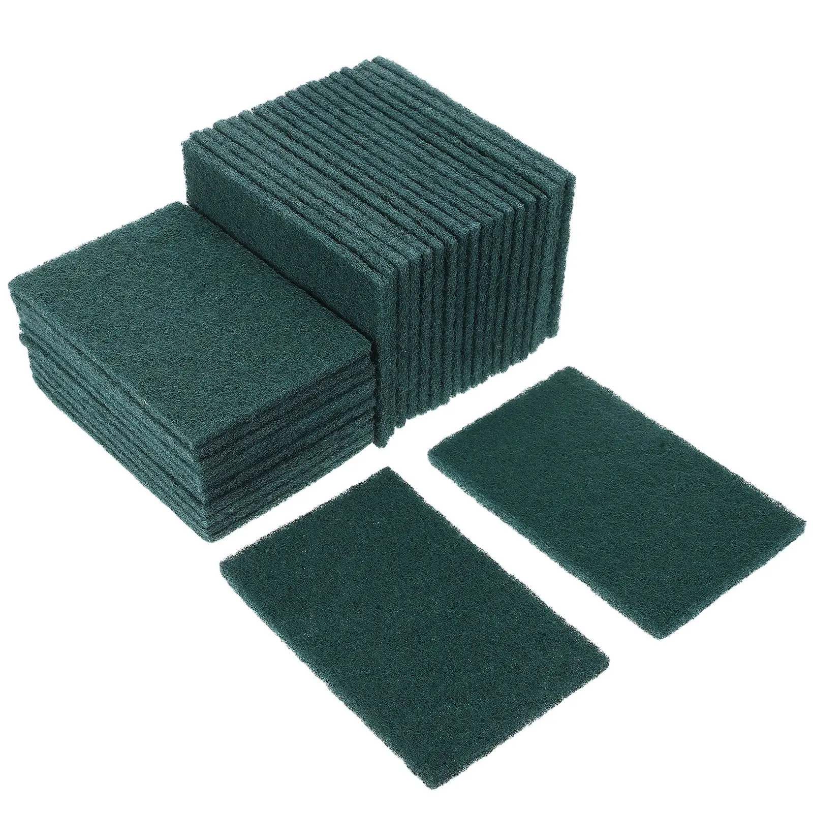 

30 Pcs Dish Brush Reusable Kitchen Sponges Cleaning Pads Scrubbing Multi-purpose Polyester Scouring Scrubber