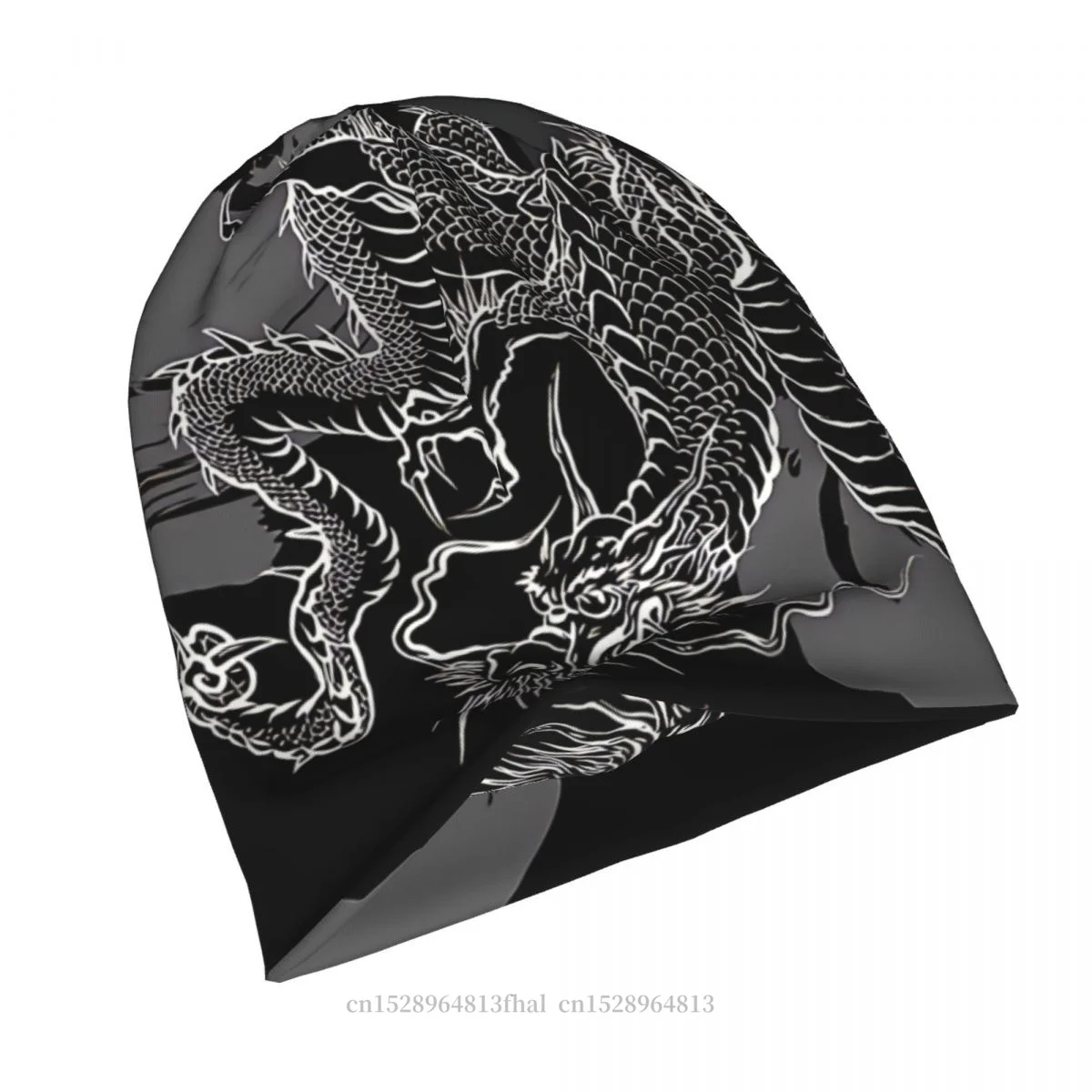 Bonnet Hats Japanese Art Tattoo Men Women\'s Thin Hat Japanese Dragon Autumn Spring Warm Cap Hip Hop Skullies Beanies Caps