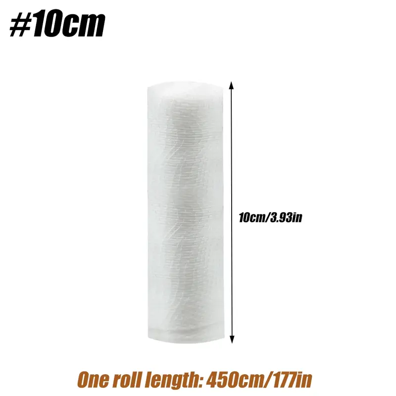 1/3/5 Rolls Disposable First Aid Wound Dressing Tear Resistant Bandage Roll Fixation Absorbent Cotton - Image 9