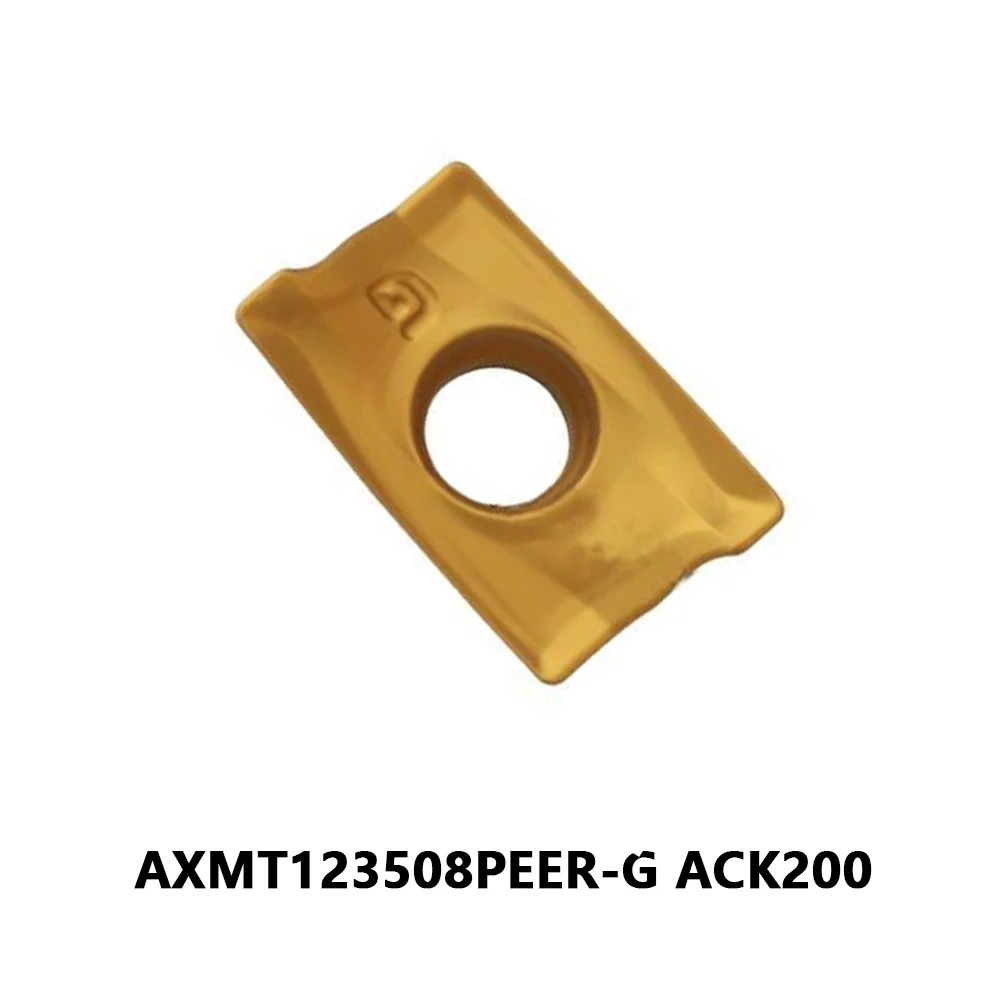 

AXMT123508 Milling Blade AXMT 123508 123508PEER PEER G Original AXMT123508PEER-G ACK200 Carbide Inserts CNC Lathe Cutter Turning