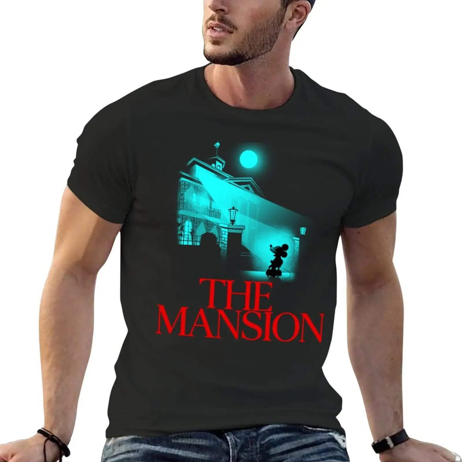 Haunted Mansion - The Mansion T-Shirt custom t shirt for a boy sublime sports fans t shirts for men graphic