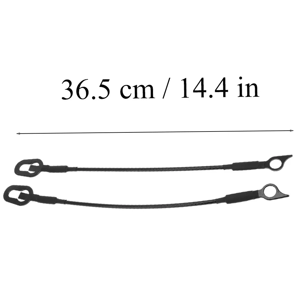 2Pcs Rear Trunk Tailgate Cable Lift Gate Support Straps For Dodge Dakota  Mitsubishi Raider  4352190, 4352191 55174826AB